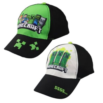 Minecraft Creeper Steve Alex Zombie Basecap Baseball Kappe Mütze Jungen