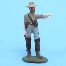 CORD-0845 - Confederate Officer Pointing - ACW - Unknown Manufacturer - 54mm