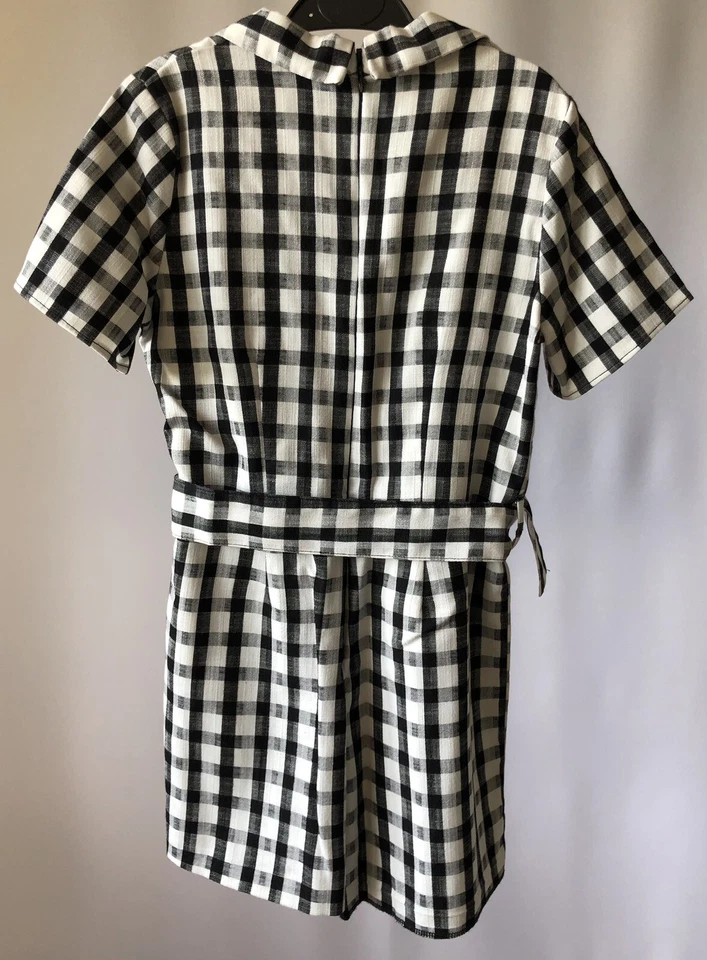 River Island Girls Jumpsuit       Black & White       Size 8 years - Image 2 of 2