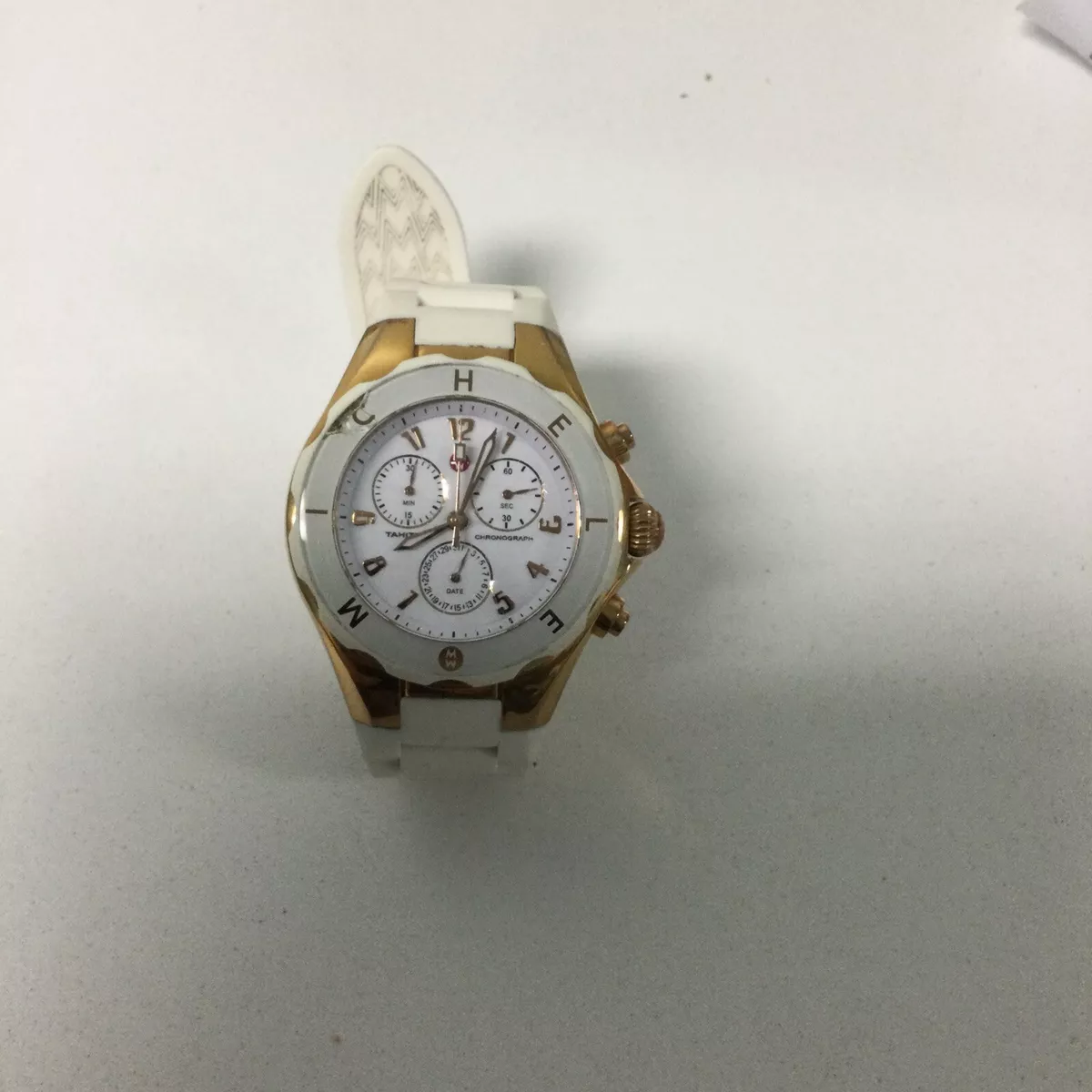 Michele watches hotsell rubber strap