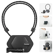 TELESIN Magnetic Mount Camera Quick Release Neck Holder For GoPro Hero 13 12 11