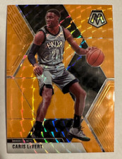 2019-20 Paini Mosaic CARIS LEVERT Orange Fluorescent Prizm card /25