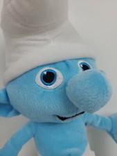 2013 Clumsy Smurf 13" Plush Stuffed Animal Official Movie Merchandise EUC w/ Tag