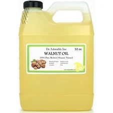 32 Oz Walnut Oil 100% Pure Organic Cold Pressed Best Fresh Multi Purpose
