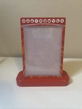 Pokemon Red Magnetic Card Holder with Display Stand