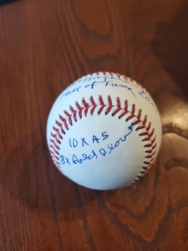 Bill Mazeroski Autographed Signed OMLB w Inscriptions (PSA) - Picture 4 of 14