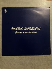 Mario Robbiani piano e orchestra LP MINT mai suonato originale ITALYcover VG+ 