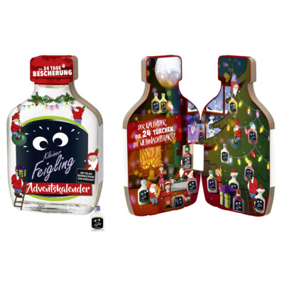 Kleiner Feigling Adventskalender mit 24 kleinen Fläschchen 480ml