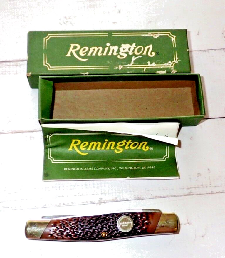 Navaja de Bolsillo Cazador de Pavo Remington UMC One R7 Nueva en Caja Original Auténtica Foto 2 de 4