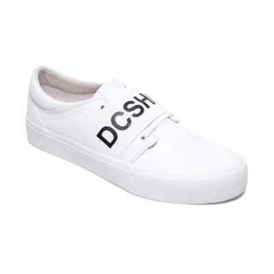 DC Trase TX Skateschuhe - Weiß/Schwarz