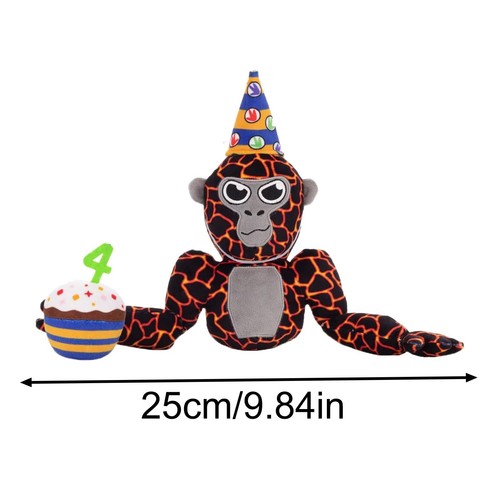 Gorilla Tag Makeship in-game Banana Party Hat and Tagged Monke Plushie Code Only - Picture 2 of 8