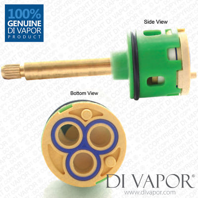 91mm 3-Way Diverter Cartridge 33mm Barrel Diameter with 55mm Spindle Core Shower