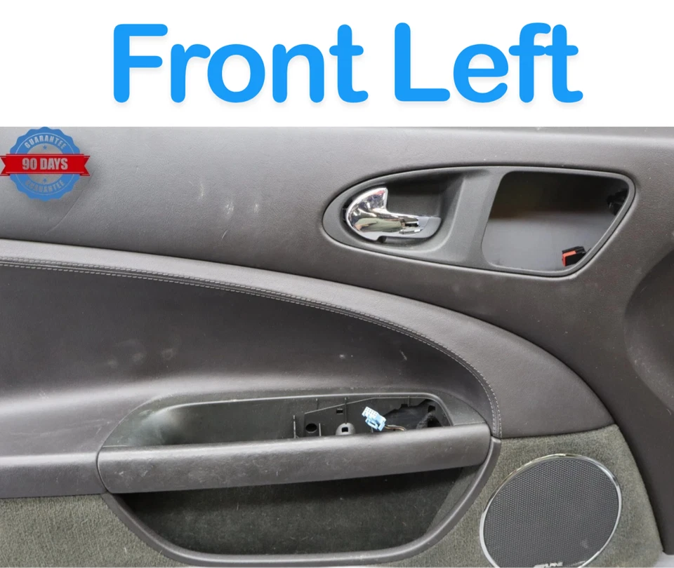 07-09 Panel de puerta interior delantero izquierdo lado del conductor Jaguar XK XKR 6W8323713CN fabricante original Foto 2 de 4