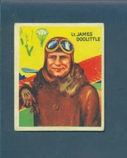 1934 National Chicle Sky Birds #32 Doolittle Series of 144 Sharp Variation