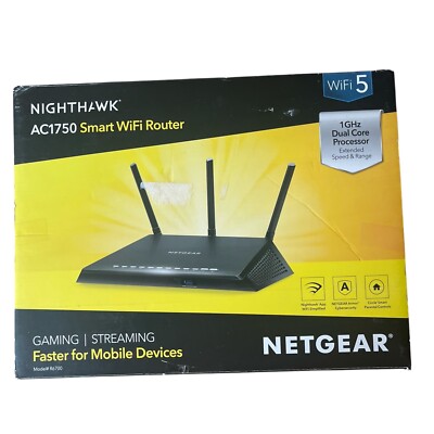 Amazon Renewed Nighthawk Netgear AC1750 Smart Wifi Router - 1GHz Dual Core SAVE!
