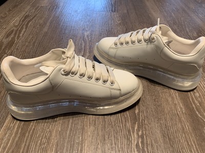 alexander mcqueen clear sole