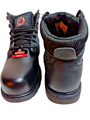 Brahma Steel Toe Boots Black, Men 8.5W, Oil, Slip Resistant  display picture 1