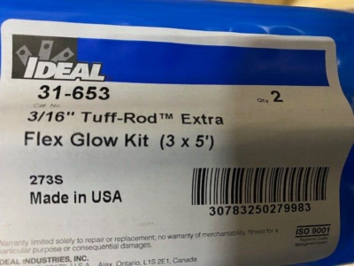 Ideal Electrical 31-653 Fishing Pole Kit, 3/16 in. x 15 ft., Glow Ideal Electrical 31-653 Fishing Pole Kit, 3/16 in. x 15 ft., Glow