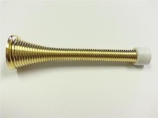 10 x Spring Door Stop Heay Duty Bright Brass 3-1/8"