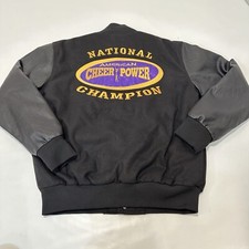 Cheer Power Jacket Adult M National Champion Letterman Varsity Cheerleader