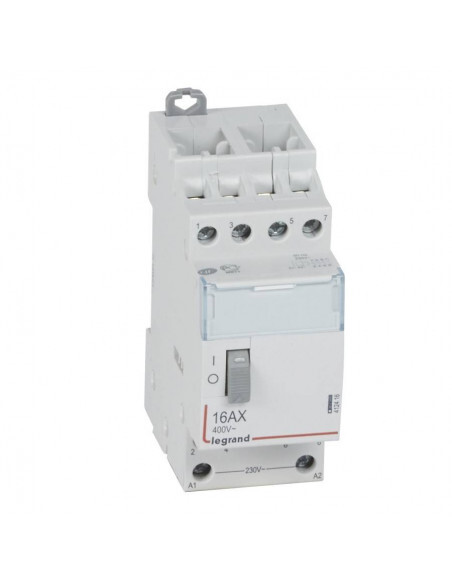 Télérupteur Legrand 412416 CX3 tetrapolaire 16A 230V pour tableau