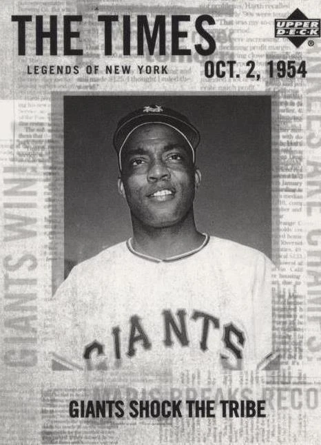 2001 Upper Deck Legends of New York - Monte Irvin #185