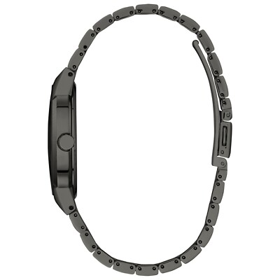 Citizen Eco-Drive Men's Axiom Calendar Gray StainlessSteel Watch