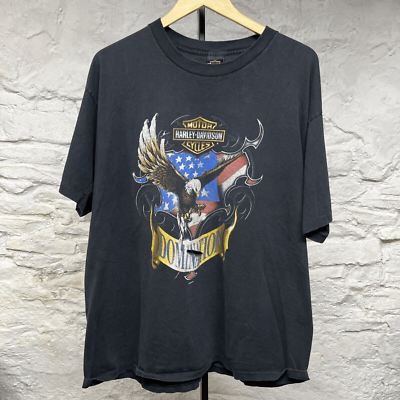 HARLEY DAVIDSON 90s Tシャツ XXL イーグル