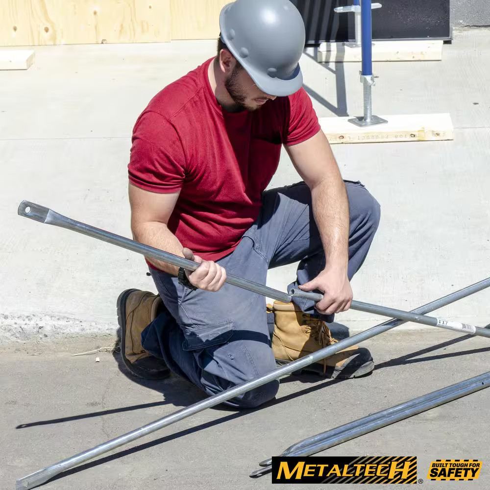 Sectional Cross Brace Stabilizer 7 ft Galvanized for Construction Scaffolding