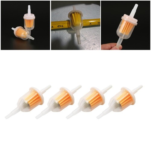 Fuel Filter Lawn Mower UniDirectional 4 Pk Accessories Engine Gasoline