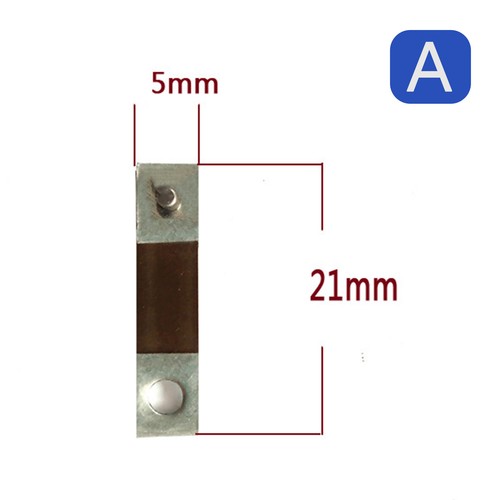 Uhrenpendel Blattmechaniker Uhrenteil Pendel Aufhängefeder 21*5mm/21*8mm - Bild 7 von 17