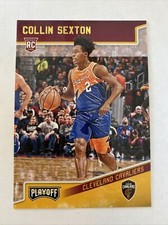 2018-19 Panini Chronicles Playoff Gold #’d 03/10 COLLIN SEXTON RC Rookie