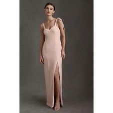 Anthropologie BHLDN Antonia Georgette Bridesmaid Wedding Guest Dress 22W