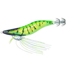 DUEL YO-ZURI Egi Shrimp Q No. 3.5 14: Cloudy Lime Egging