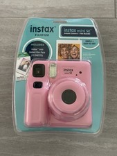 Fujifilm INSTAX Mini SE Instant Camera with 10 Film Sheets - Pink New