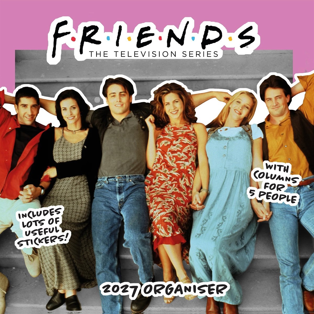 Friends Family Organiser 2027, Family Planners, Month To View, Entertainment, Gift - Image 2