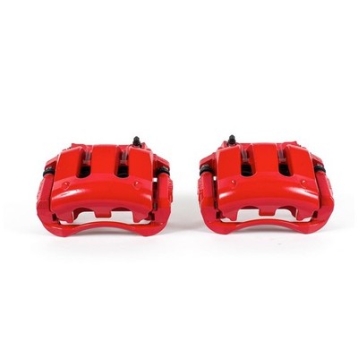 PowerStop Disc Brake Caliper Set - Red Powder Coated Calipers