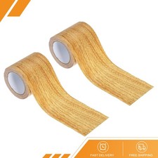 Wood Grain Repair Tape 2.2" x 30" Self Adhesive Realistic Patch Natural Oak