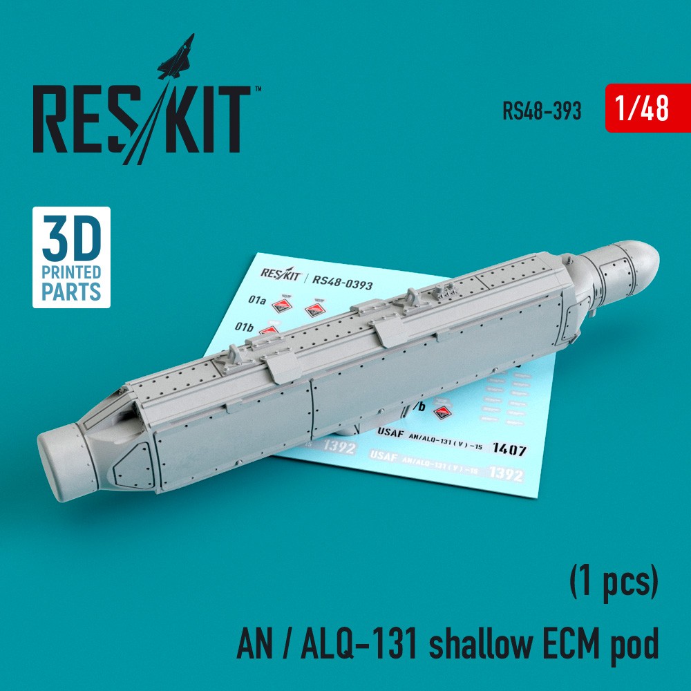 ResKit RS48-0393 1:48 AN / ALQ-131 shallow ECM pod