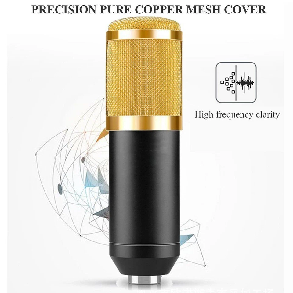 Rap Studio Microphone Kit Professional Music Sing Recording Equipment Auto-Tune - Image 2 of 4