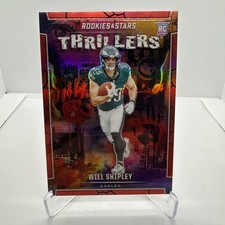 2024 Panini Rookies & Stars - Thrillers Will Shipley #T-WSY Red /99 (RC)