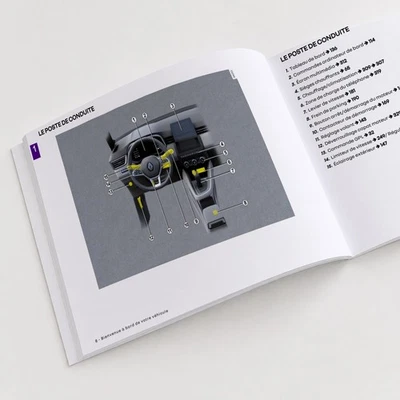 RENAULT Clio 5 Notice d'utilisation 2023-2025 + Carnet d'entretien - Photo 1/3