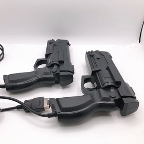 Sega Saturn Gun Controller Virtua Cop HSS-0122 Lot of 2 Game CRT TV Only Tested