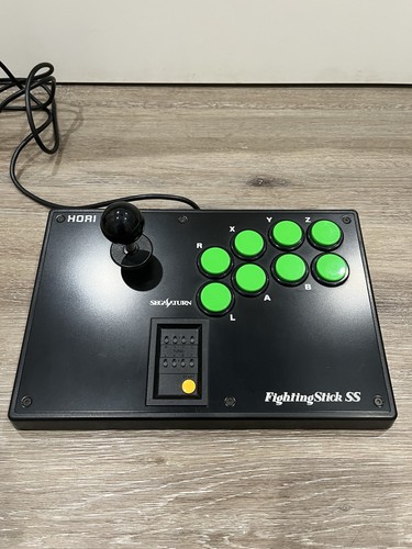 Manette Sega Saturn HORI FIGHT STICK SS HSS-07 /JAPON testée