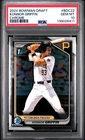 2024 BOWMAN DRAFT CHROME #BDC22 KONNOR GRIFFIN PSA 10
