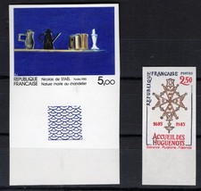 FRANCE 1985  non dentelé   n°2364/80   neuf**  val  : 90€