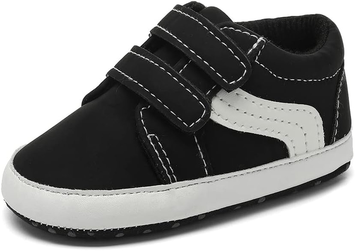 Unsex Baby Boys Girls Canvas First Walkers Shoes,Newborn Infant Non Slip Soft So