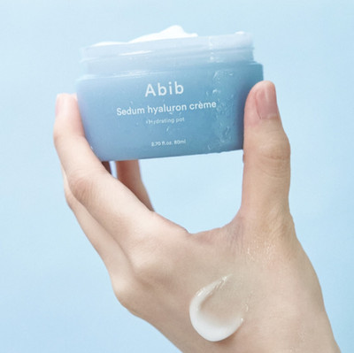 Abib Sedum Hyaluron Crème Hydrating Pot 80ml / Korean Cosmetics, Kbeauty