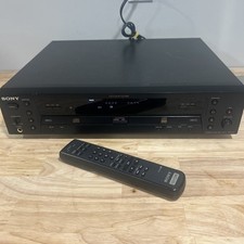 VTG Sony RCD-W1 Dual Deck CD Recorder -With Remote- Tested Working