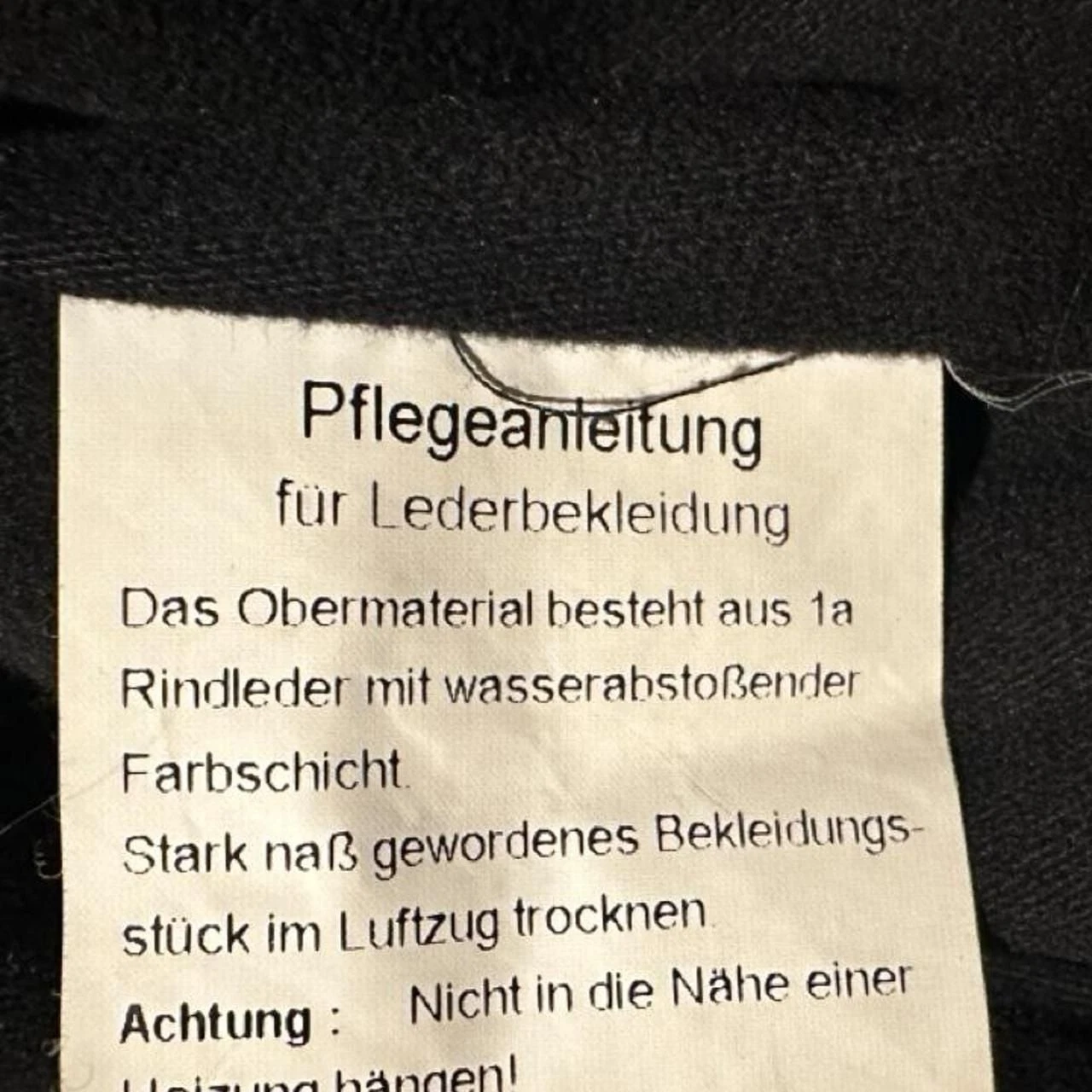 Super sick authentic vintage german police leather jacket. image 6